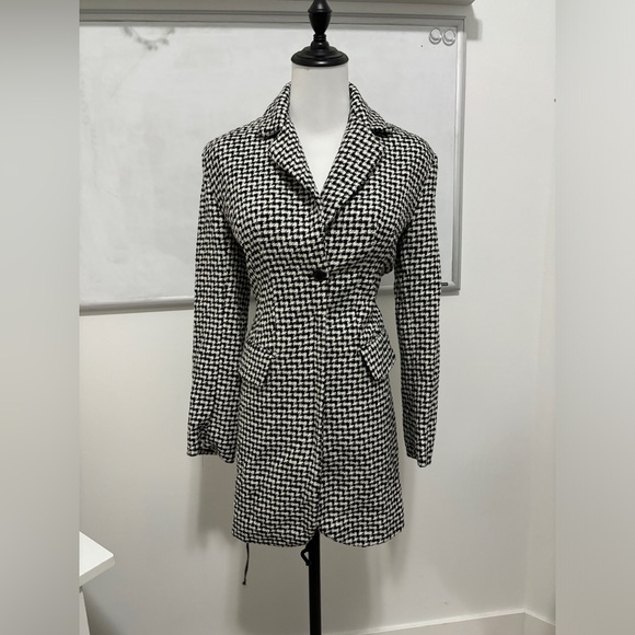 Zara open back tweed blazer dress - Picture 5 of 6